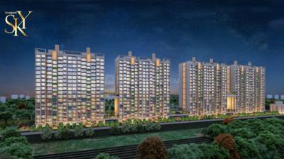 Image of 1281 Sq.ft 2 BHK Apartment / Flat for sale in Shaligram Sky, Ravet, Pune for Rs. 7850000