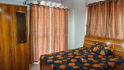 Bedroom Image of 1200 Sq.ft 2 BHK Apartment / Flat for rent in Avadh Utopia, Panchavati Nashik for Rs. 25000
