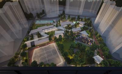 Balcony Image of 548 Sq.ft 1 BHK Apartment / Flat for sale in Squarefeet Y Square, Thane West Thane for Rs. 6900000
