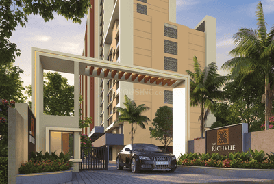 Image of 1337 Sq.ft 3 BHK Apartment / Flat for sale in ARV Richvue, Mundhwa, Pune for Rs. 11600000
