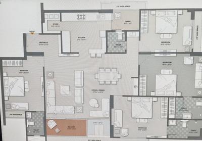 Image of 3843 Sq.ft 4 BHK Apartment / Flat for sale in Origin Park, Sargasan, Gandhinagar for Rs. 15799000