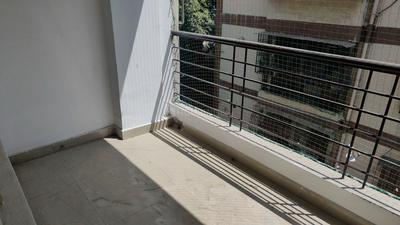 Balcony Image of 1480 Sq.ft 3 BHK Apartment / Flat for rent in Bailey Road Patna for Rs. 20000