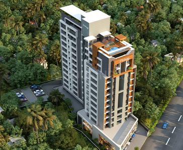 Image of 1626 Sq.ft 3 BHK Apartment / Flat for sale in Vyttila, Kochi for Rs. 16400000