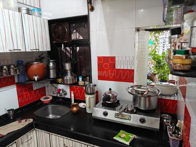 Kitchen Image of 450 Sq.ft 1 BHK Apartment / Flat for sale in Kandivali West Mumbai for Rs. 9000000