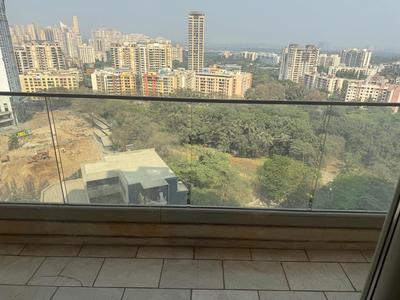 Balcony Image of 1500 Sq.ft 3 BHK Apartment / Flat for sale in One Hiranandani Park, Thane West Thane for Rs. 43500000