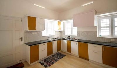 Kitchen Image of 1560 Sq.ft 3 BHK Apartment / Flat for rent in Gemini Paradise Estate, Mughala Gorakhpur for Rs. 21000