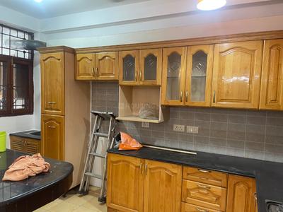Kitchen Image of 2100 Sq.ft 3 BHK Builder Floor for rent in Vipul World, Sector 48 Gurgaon for Rs. 50000