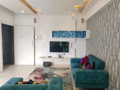 Living Room Image of 1055 Sq.ft 2 BHK Apartment / Flat for sale in Swaraj Daffodils, Airoli Navi Mumbai for Rs. 19000000