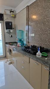 Kitchen Image of 1810 Sq.ft 3 BHK Apartment / Flat for rent in Rehab Balaji Delta Tower 1, Ulwe Navi Mumbai for Rs. 77000