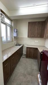 Kitchen Image of 875 Sq.ft 1 BHK Builder Floor for rent in Sector 14 Gurgaon for Rs. 25000