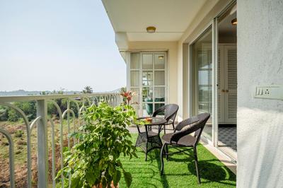 Balcony Image of 1184 Sq.ft 2 BHK Apartment / Flat for sale in Candolim Goa for Rs. 25500000