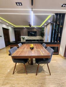 Hall Image of 1600 Sq.ft 4 BHK Independent House for rent in Narayan Shrusti Duplex, Sherpura Bharuch for Rs. 21000