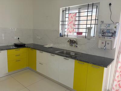 Kitchen Image of 1580 Sq.ft 3 BHK Apartment / Flat for rent in Aakar Acropolis, Deepanagar Mysore for Rs. 28000