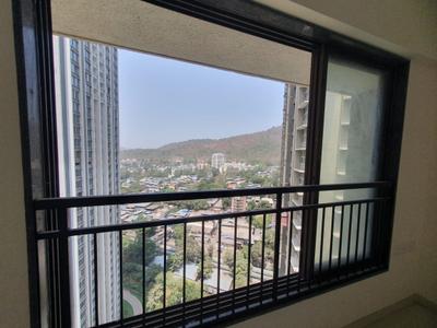 Balcony Image of 1060 Sq.ft 3 BHK Apartment / Flat for rent in Runwal Sanctuary, Mulund West Mumbai for Rs. 85000