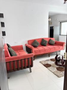 Living Room Image of 750 Sq.ft 2 BHK Apartment / Flat for rent in SK Om Paradise A Wing, Vikas Nagar Pune for Rs. 25000