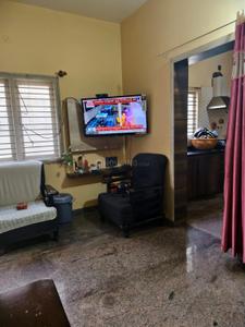 Living Room Image of 750 Sq.ft 1 BHK Independent House for rent in Rajajinagar Bengaluru for Rs. 16700