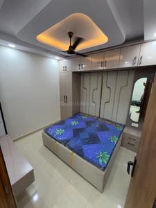 Bedroom Image of 450 Sq.ft 1 BHK Builder Floor for rent in Matiala New Delhi for Rs. 16000