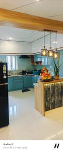 Kitchen Image of 1150 Sq.ft 2 BHK Independent House for rent in Beeramguda Sangareddy for Rs. 25000