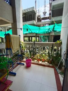 Balcony Image of 1000 Sq.ft 2 BHK Apartment / Flat for rent in Eisha Varsha Appartments, Wanwadi Pune for Rs. 28000