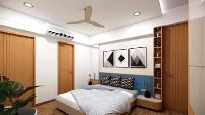 Bedroom Image of 2550 Sq.ft 3 BHK Apartment / Flat for rent in Vinayak Courtyard , PDPU Road Gandhinagar for Rs. 49000