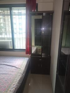 Bedroom Image of 800 Sq.ft 2 BHK Apartment / Flat for rent in Raunak Unnathi Greens, Kasarvadavali Thane for Rs. 29000
