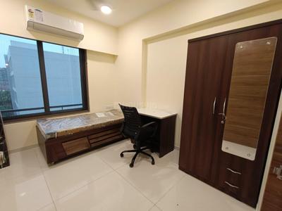Bedroom Image of 2335 Sq.ft 3 BHK Apartment / Flat for rent in Shivalik Green View, Shantigram Ahmedabad for Rs. 45000