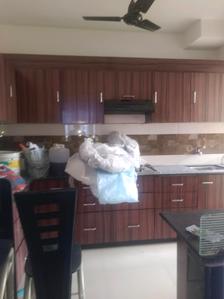 Kitchen Image of 980 Sq.ft 3 BHK Apartment / Flat for rent in Evershine Millennium Paradise, Kandivali East Mumbai for Rs. 69000