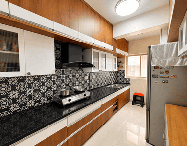 Kitchen Image of 1407 Sq.ft 3 BHK Apartment / Flat for sale in Svamitva Emerald Square by Svamitva Infra Pvt. Ltd., Bommasandra Bengaluru for Rs. 13100000