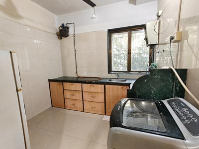 Kitchen Image of 520 Sq.ft 1 BHK Apartment / Flat for rent in Tulsidham Complex, Thane West Thane for Rs. 27000