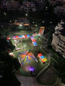 Balcony Image of 1100 Sq.ft 2 BHK Apartment / Flat for rent in Unitech Rakshak, Sector 41 Gurgaon for Rs. 75000