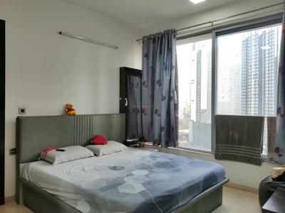 Bedroom Image of 915 Sq.ft 3 BHK Apartment / Flat for rent in Oberoi Eternia Towers A to D, Mulund West Mumbai for Rs. 80000