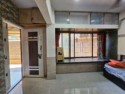 Hall Image of 450 Sq.ft 1 BHK Apartment / Flat for rent in Thane West Thane for Rs. 23000
