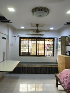 Hall Image of 600 Sq.ft 1 BHK Apartment / Flat for rent in Thane West Thane for Rs. 29000