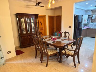 Hall Image of 1700 Sq.ft 3 BHK Apartment / Flat for rent in Om Satyam Apartment, Sector 4 Dwarka New Delhi for Rs. 60000