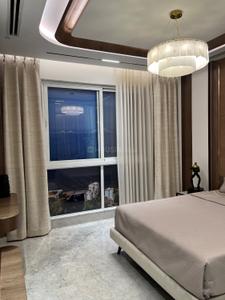 Bedroom Image of 1500 Sq.ft 3 BHK Apartment / Flat for sale in Hrub Bayline Residences, Mahim Mumbai for Rs. 60300000