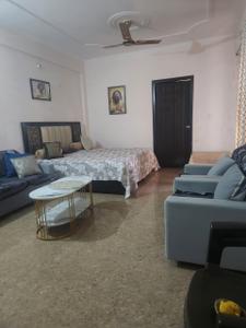 Hall Image of 825 Sq.ft 1 BHK Apartment / Flat for sale in Giriraj Shri Krishna Sharanam, Chaitanya Vihar Vrindavan for Rs. 8500000