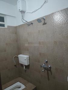 Bathroom Image of 680 Sq.ft 1 BHK Apartment / Flat for rent in Bicholi Hapsi Indore for Rs. 12000