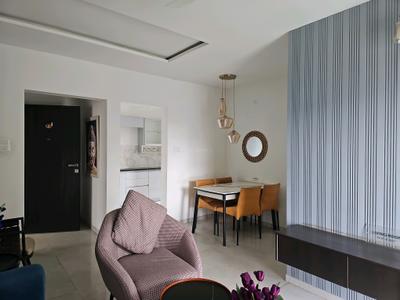 Living Room Image of 1105 Sq.ft 2 BHK Apartment / Flat for sale in Bramha Skycity Phase III, Dhanori Pune for Rs. 7189987