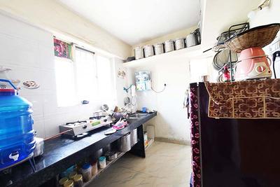 Kitchen Image of 450 Sq.ft 1 BHK Apartment / Flat for sale in Fursungi Pune for Rs. 1700000