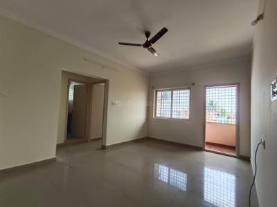 Hall Image of 650 Sq.ft 1 BHK Apartment / Flat for rent in Domlur Layout Bengaluru for Rs. 23000