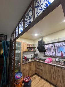 Kitchen Image of 1156 Sq.ft 3 BHK Apartment / Flat for sale in Saket Nagar, Dunlop Kolkata for Rs. 8500000