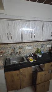 Kitchen Image of 1200 Sq.ft 2 BHK Builder Floor for sale in Hari Nagar New Delhi for Rs. 7000000