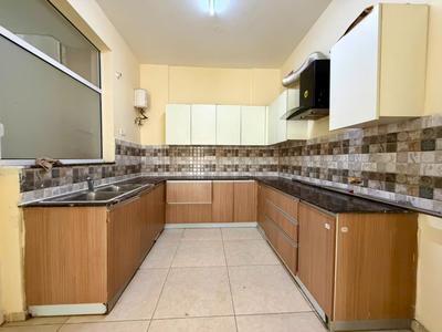 Kitchen Image of 1700 Sq.ft 3 BHK Apartment / Flat for sale in Sushma Crescent, Dhakoli Zirakpur for Rs. 10500000