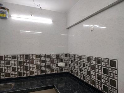 Kitchen Image of 530 Sq.ft 1 BHK Apartment / Flat for rent in Rutu Enclave, Kasarvadavali Thane for Rs. 16000