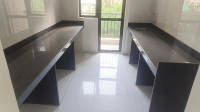 Kitchen Image of 820 Sq.ft 3 BHK Apartment / Flat for rent in Runwal Gardens, Dombivli East Thane for Rs. 22000