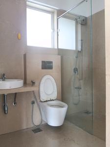 Common Bathroom Image of 1500 Sq.ft 3 BHK Apartment / Flat for sale in Soham Crystal Spires, Thane West Thane for Rs. 33000000