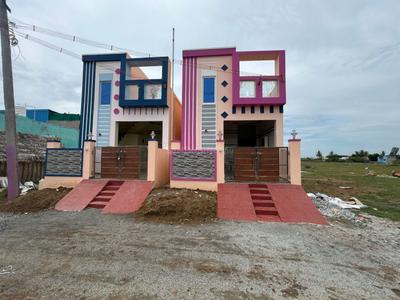 Image of 700 Sq.ft 2 BHK Villa for sale in Sevvapet, Chennai for Rs. 3500000