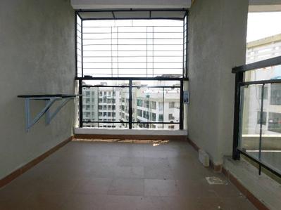 Balcony Image of 950 Sq.ft 2 BHK Apartment / Flat for rent in Mantra Moments, Moshi Pune for Rs. 18000