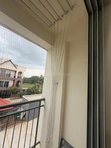 Balcony Image of 825 Sq.ft 2 BHK Apartment / Flat for rent in Pride Sunrise Phase 2, Bukkasagara Bengaluru for Rs. 22000