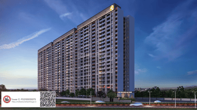 Image of 1156 Sq.ft 2 BHK Apartment / Flat for sale in The Silver Altair, Ravet, Pune for Rs. 6200000